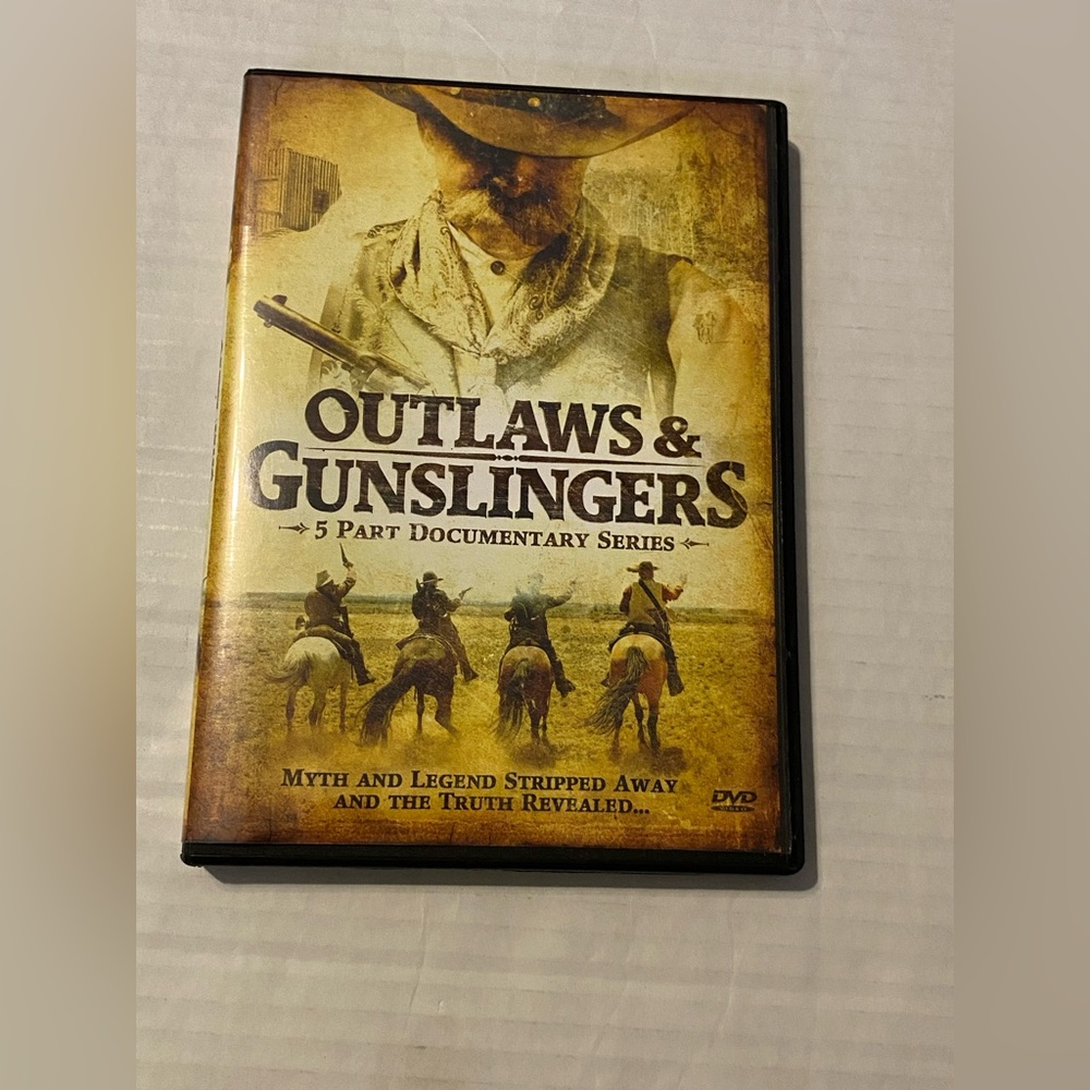 Outlaws & Gunslingers 5 part documentary series DVD